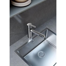 Mitigeur d’évier Kludi M2 basse pression éntraxe 220mm chrome