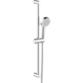 Kit de douche Hansabasic, barre de douche 700 mm, 1 type de jet Ø 90 mm, chromé