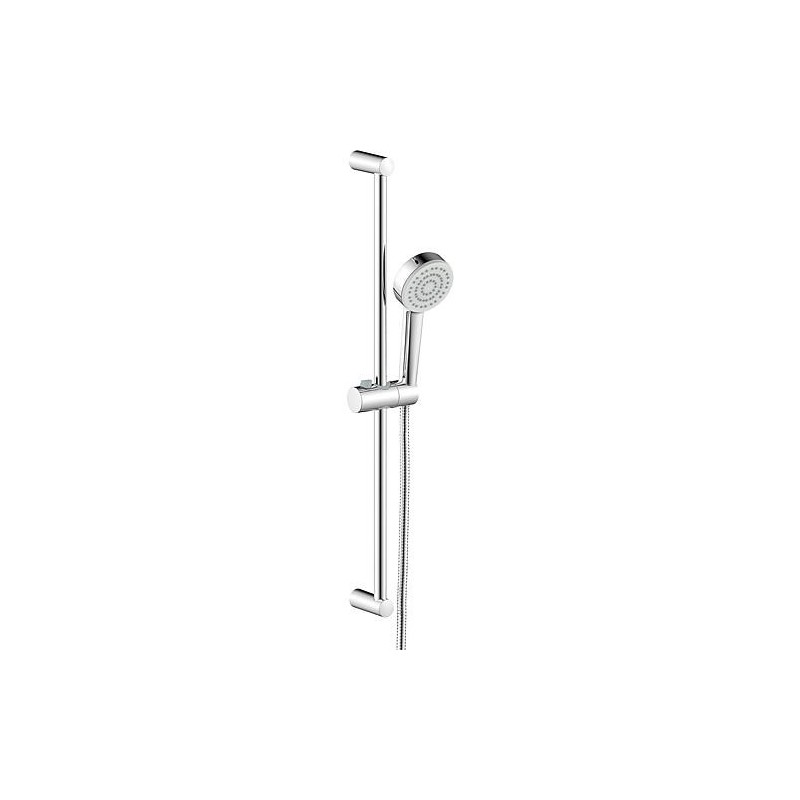 Kit de douche Hansabasic, barre de douche 700 mm, 1 type de jet Ø 90 mm, chromé