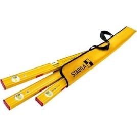 Niveau à bulles Stabila PRO SET 80 ASM, 1200 mm / 600 mm / 300 mm /sac