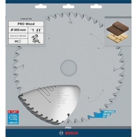 Lames de scie circulaire Ø 305 x 30 x 3,2 avec 60 dents, pour une utilisation universelle dans le bois