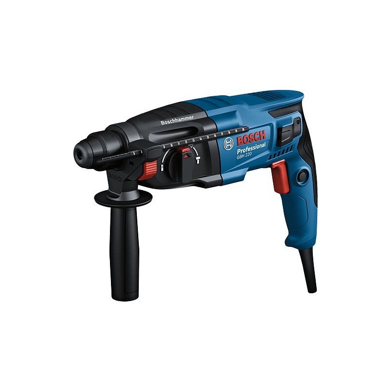 Marteau perforateur et burineur Bosch GBH 2-21, 720 W, avec SDS-Plus