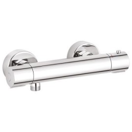 Mitigeur thermostatique de douche apparent Kludi Basic chromé