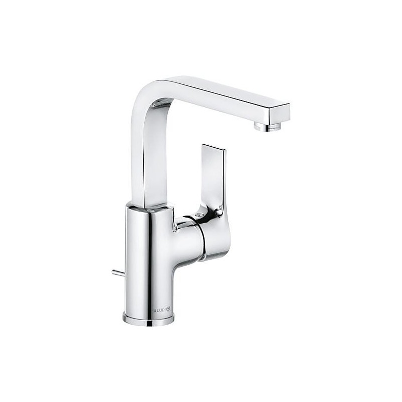 Mitigeur lavabo Kludi Zenta SL orientable, actionnement latéral