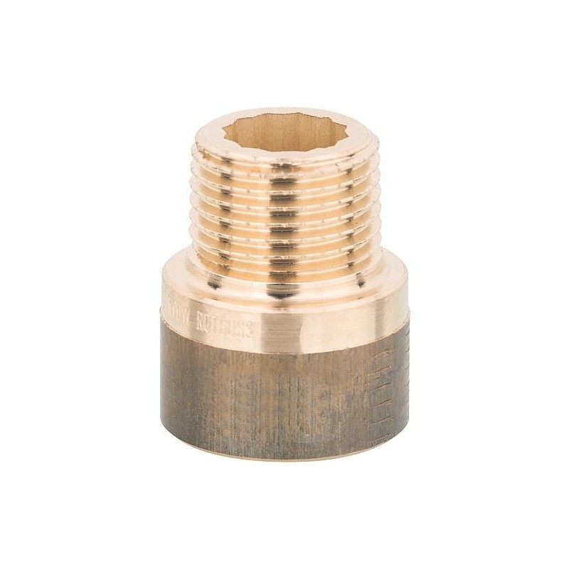 Rallonge de robinet 3540 R1/2" x Rp1/2" x 35 mm bronze