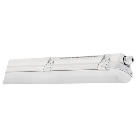 Neon LED pour locaux humides MISTRALbasic 1200mm, max43W 3000K givré