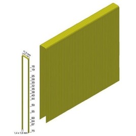 Agrafes type Z 40 mm, V2A, évaluation ETA, UE 11100 pcs.