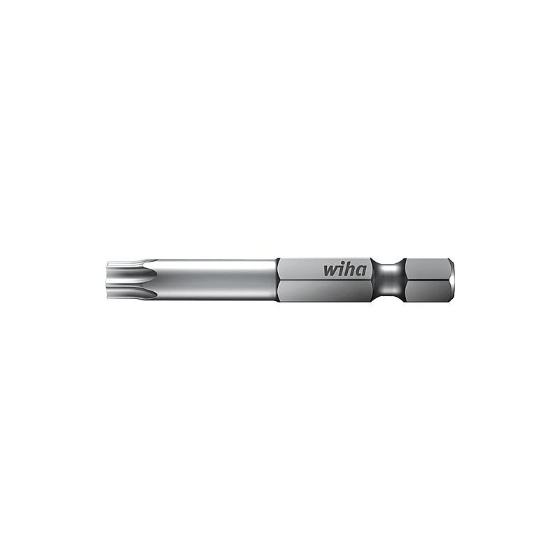 Embout standard TORX®, forme E 6,3, 6 pans 1/4"