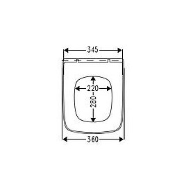 Lunette WC Toja SoftClose Premium avec arrêt