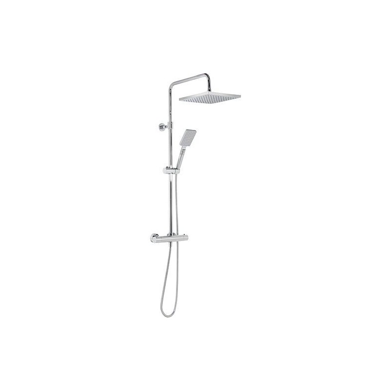 Colonne de douche Muun Carré avec pomme de douche 254x254 mm