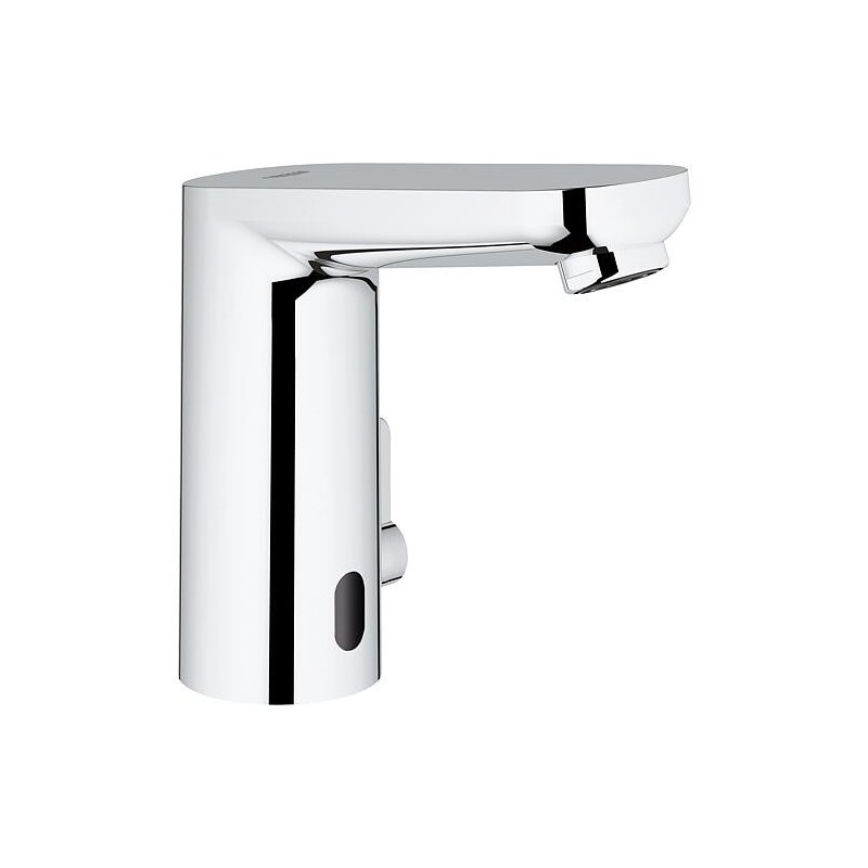 Robinet de lavabo infrarouge Grohe Eurosmart CE, avec réglage de température, commande par batterie