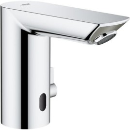 Robinetterie de lavabo infrarouge Grohe Bau Cosmopolitan E, avec réglage de température, alimentation secteur