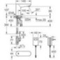 Mitigeur de lavabo infrarouge Grohe Euroeco CE, sans réglage de température, alimentation secteur