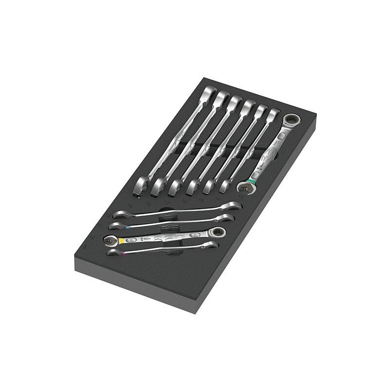 Jeu de clés mixtes à cliquet WERA Joker 6000 11 pièces