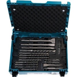 Kit de forets et burins Makita 17 pièces SDS-Plus