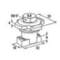 Connecteur traversant Fischer PFCN 41 A4