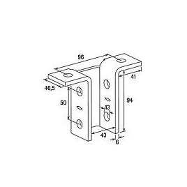 Élément de connexion Fischer FUF 8T fvz