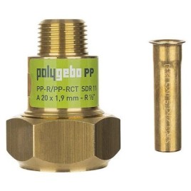 Raccord de serrage Polygebo PP A 32 x 2,9 mm - DN25(1’’)