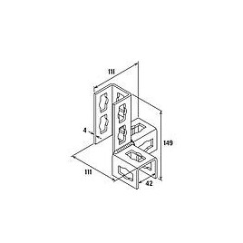 Élément de connexion Fischer PFUF 3DR