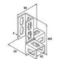 Élément de connexion Fischer PFUF 3DR