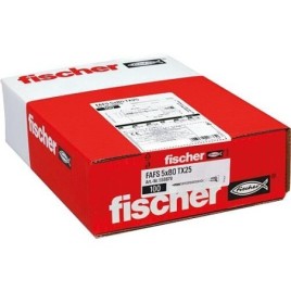 Vis d’ajustement Fischer FAFS 5,0x90 TX25 Cond. : 100