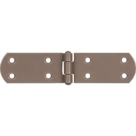 Charnière pour caisses DURAVIS® 156 x 35 x 2 mm, matériau : Acier, bleu zingué, surface : beige nacré RAL 1035