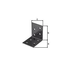 Raccord coudé DURAVIS® 50 x 50 x 40 mm, matériau : Acier, galvanisé sendzimir, surface : brun rouille