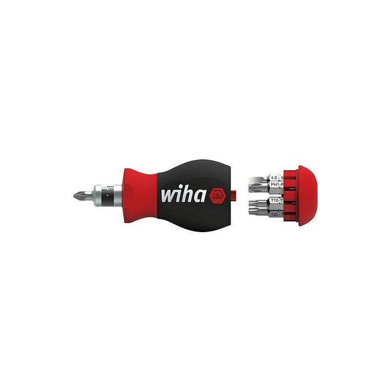 Porte-embout à magasin Wiha®, Stubby, mixte, 9 pièces