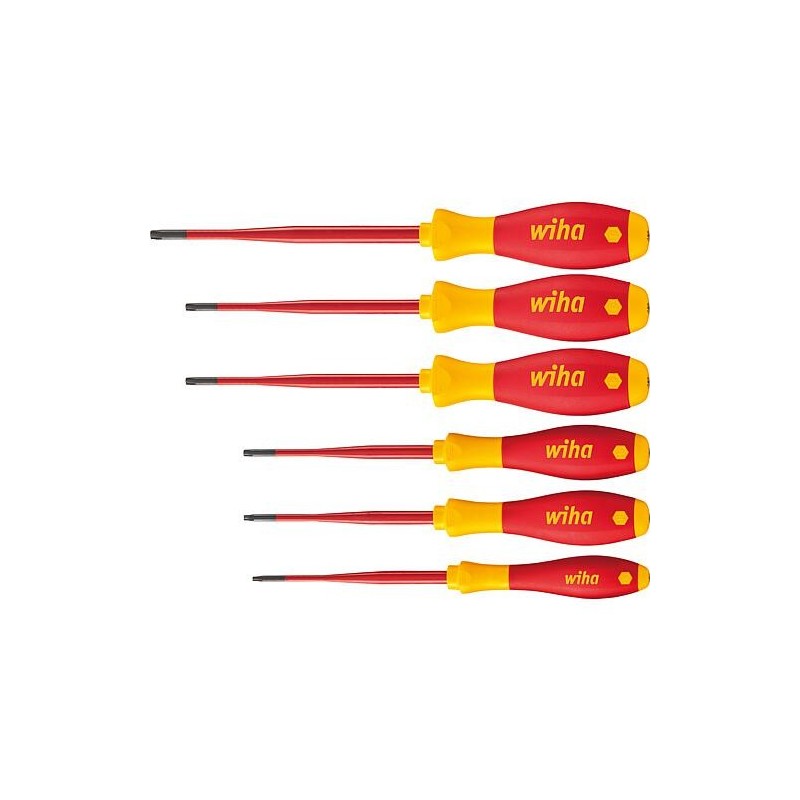 Jeu de tournevis VDE Wiha® TORX® SoftFinish® 6 pièces