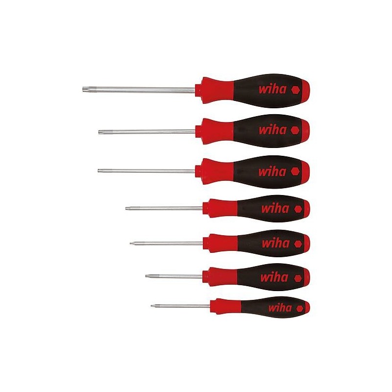 Jeu de tournevis Wiha® SoftFinish Torx®, 7 pièces