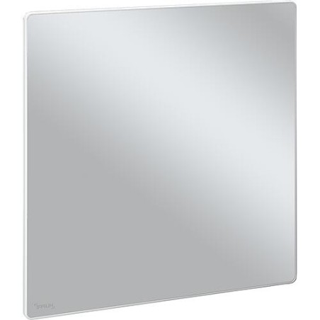 Miroir Hüppe Select+ argenté mat l x H : 213 x213 mm