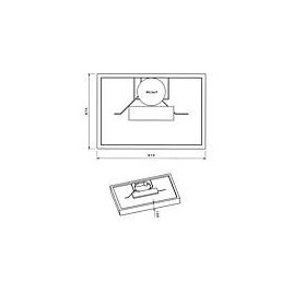 Tablier l x H x P : 1000 x 700 x 130 pour 93 223 16