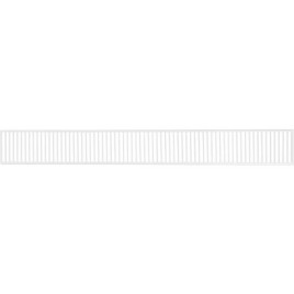 Grille de recouvrement pour radiateur DeLonghi PLATELLA/LINEAR type 22, longueur 1000 mm