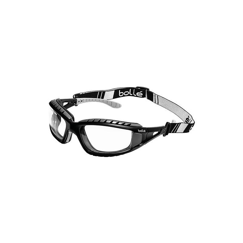 Lunettes de protection TRACKER II noir/gris, PC clair, TRACPSI