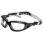 Lunettes de protection TRACKER II noir/gris, PC clair, TRACPSI