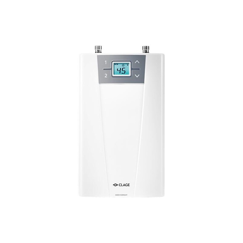 Chauffe-eau instantané compact électrique Clage CEX7-U, 6,9 KW, 400 V