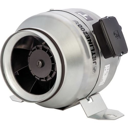 Ventilateur tubulaire Jetline -100, Vmax(m³/h) 260, 230 V IP44