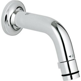 Robinet de vidange mural pour lavabo Grohe Universal, déport 106 mm, chromé