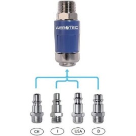 Accouplement de sécurité Aerotec EASY SAVE PRO douille 8 mm