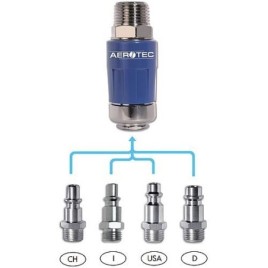 Accouplement de sécurité Aerotec EASY SAVE PRO douille 8 mm