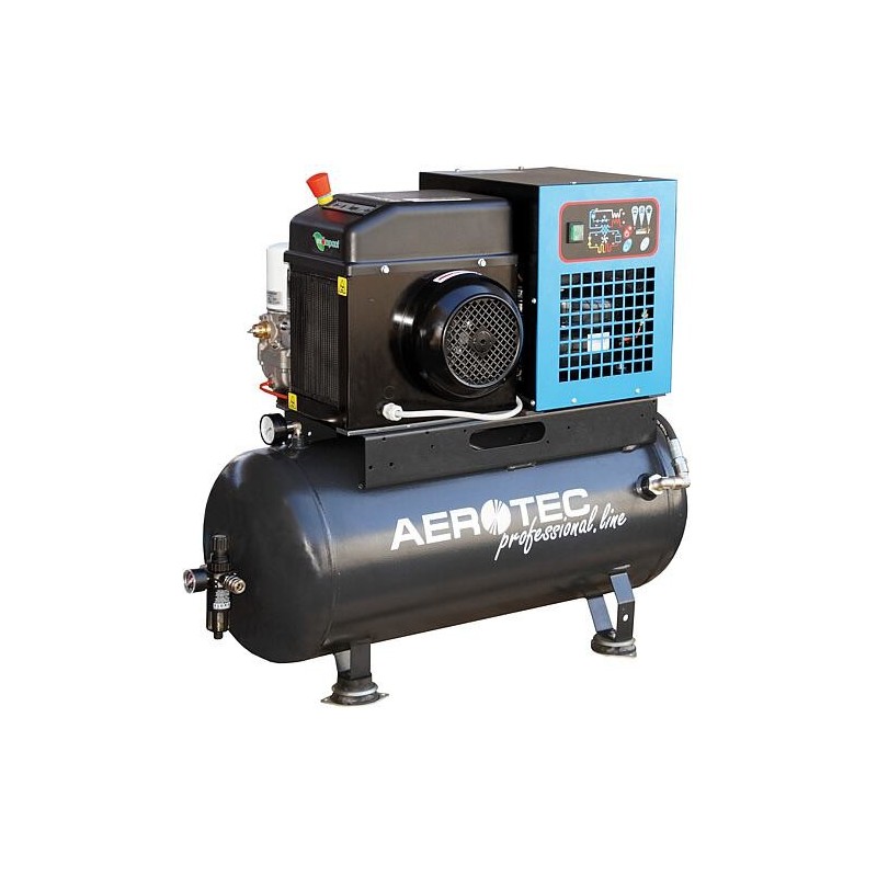 Compresseur à vis Aerotec COMPACK 3TR - 90L Pro, avec séchoir, cuve de 90 litres