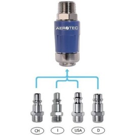 Accouplement de sécurité Aerotec EASY SAVE PRO 3/8" FF