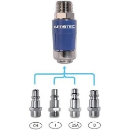 Accouplement de sécurité Aerotec EASY SAVE PRO 3/8" FF