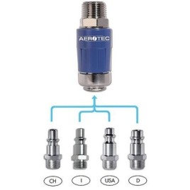 Accouplement de sécurité Aerotec EASY SAVE PRO 1/4" AG