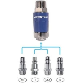 Accouplement de sécurité Aerotec EASY SAVE PRO 1/4" AG