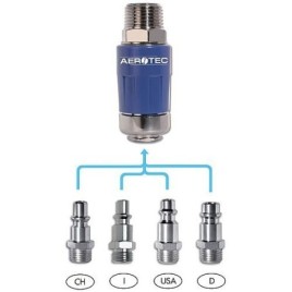 Accouplement de sécurité Aerotec EASY SAVE PRO 1/4" AG