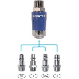 Accouplement de sécurité Aerotec EASY SAVE PRO 1/2" femelle