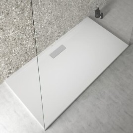 Receveur de douche Ultra Flat New, blanc, 1400x25x700mm, blanc