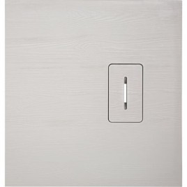 Receveur de douche Lendou 900 x 35 x 900 mm avec structure en bois fonte minérale beige mat, écoul. 90 mm