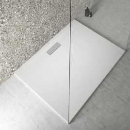 Receveur de douche Ultra Flat rectangulaire 1200x25x900 mm acrylique blanc